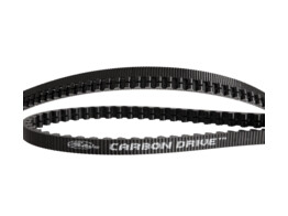 Gates CDX Carbon Drive Belt 132T zwart/zwart